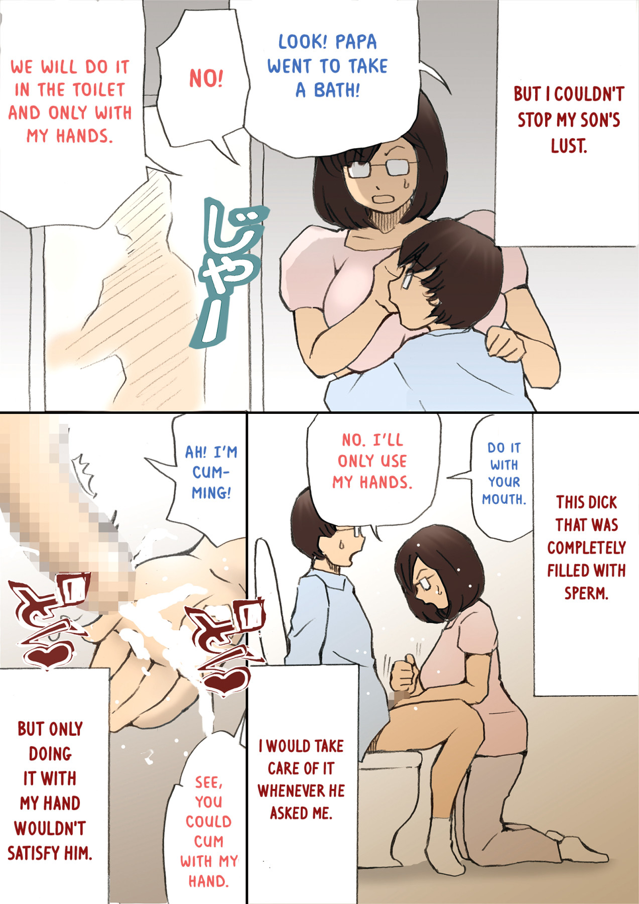 Hentai Manga Comic-Mama, Let's Film It-Read-24
